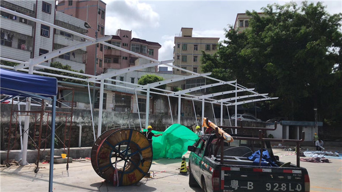 遮雨棚、遮陽(yáng)棚